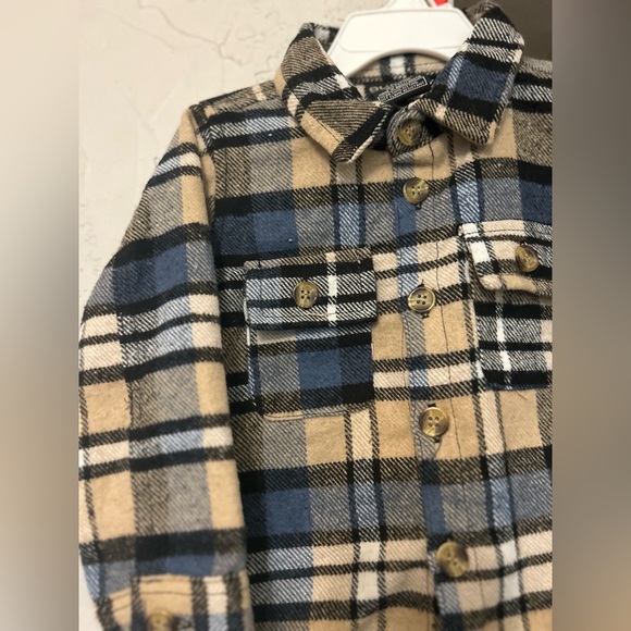 NWT Quad Seven Flannel Shirt - Picture 3 of 4